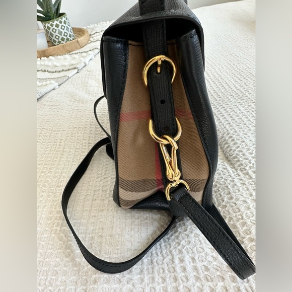 Burberry Derby leather/house/check satchel - Picture 12 of 15